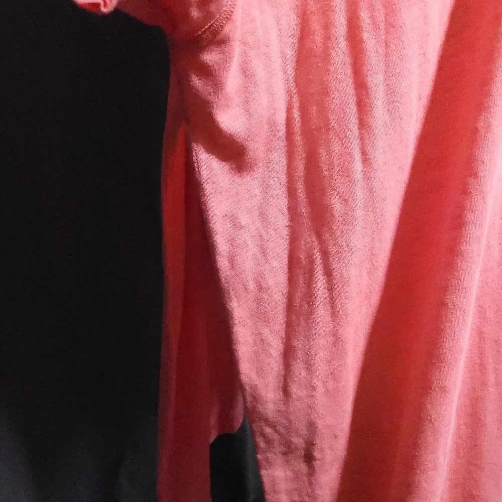 Free People Coral Beach Swim Tunic Cover Up Oversized Womens XSmall